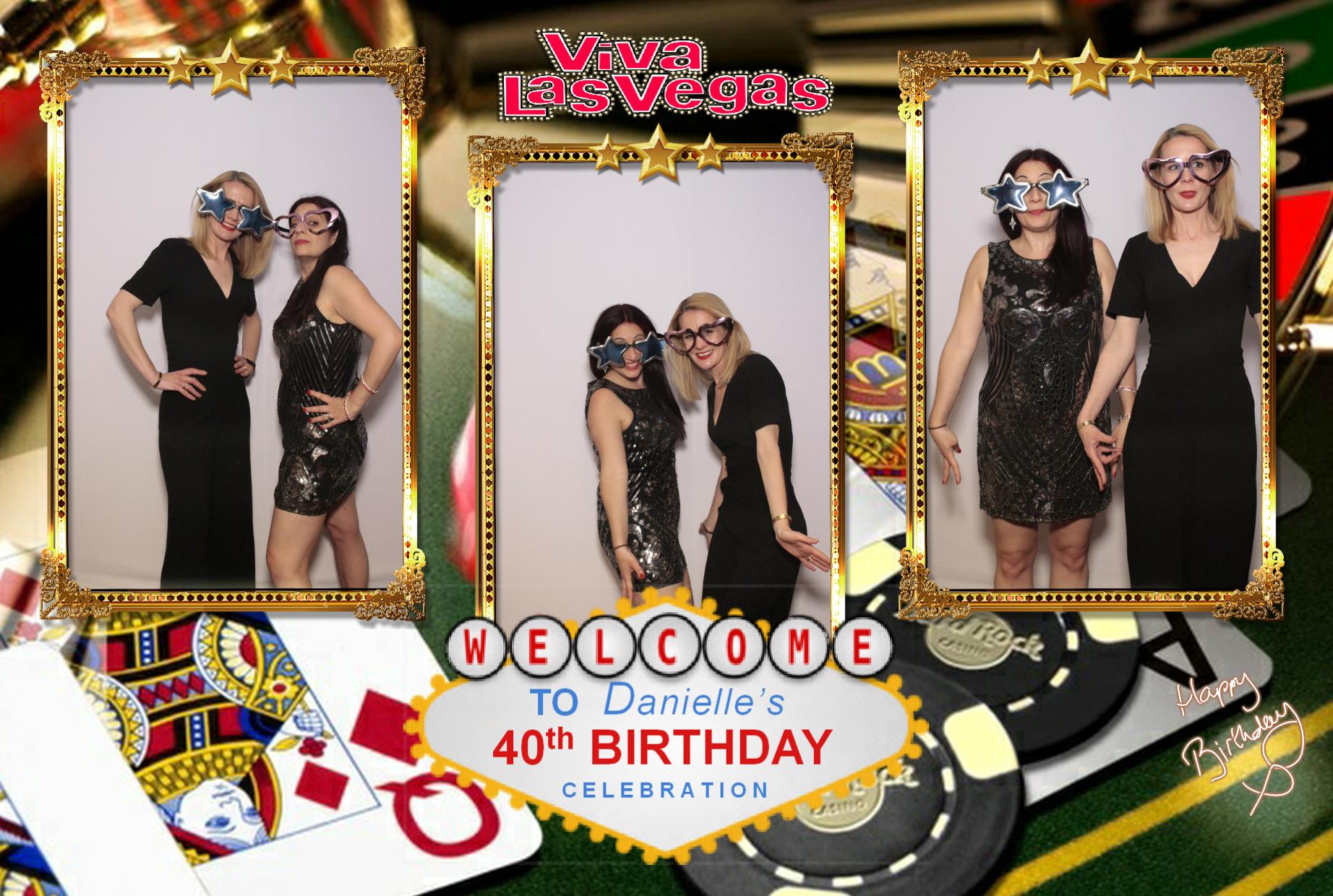 Danielle’s 40th birthday | View more photos from the event at gallery.myphotoboothexperience.co.uk/u/MyPhotoBoothExperienceLtd/Danielle’s-40th-birthday